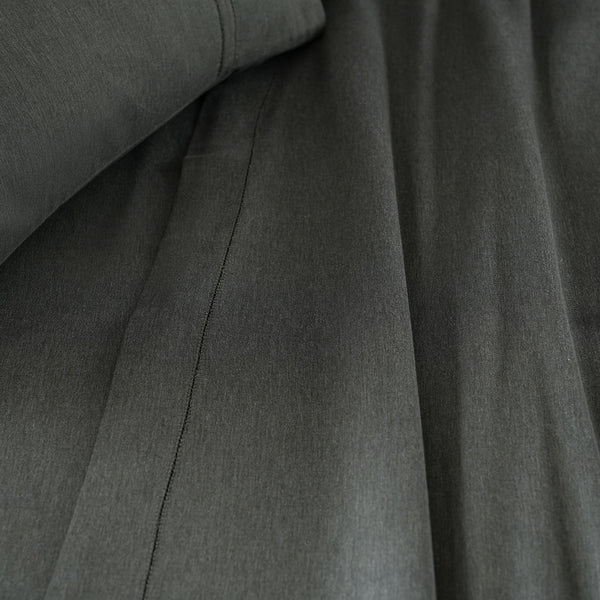 Emmie Made With Egyptian Cotton Ultra Soft Dark Green Bed Sheet