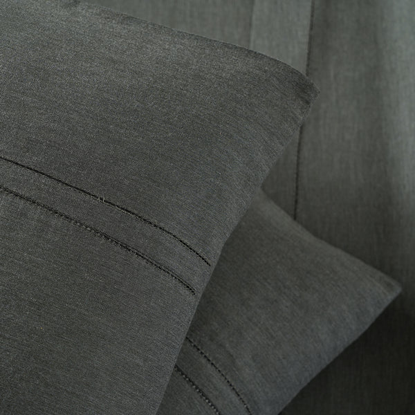 Emmie Made With Egyptian Cotton Ultra Soft Dark Green Bed Sheet