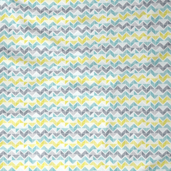 Modern Sanctuary Estella Printed 200 TC 100% Cotton Blue Bed Sheet