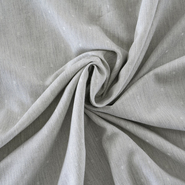 Muted Dot Reversible Made With Egyptian Cotton Ultra Soft Grey Bed Sheet with Pillow Case