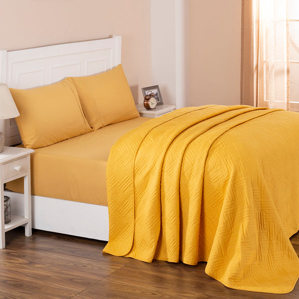 Eliott Summer AC Quilt/Quilted Bed Cover/Comforter Basil