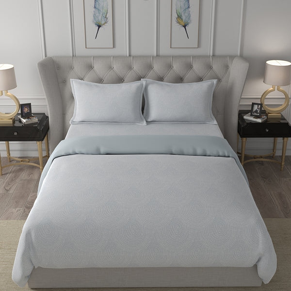 Hermosa Exotic Bouquet Solaris Blue Quilt