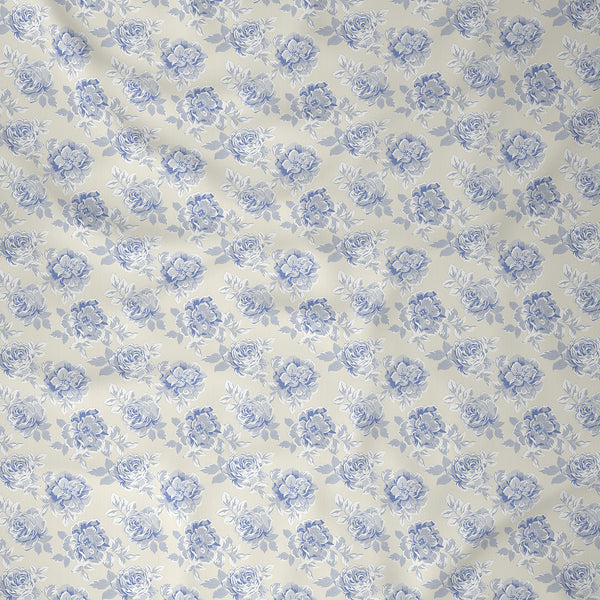 Backyard Patio Silvie Summer AC Quilt/Quilted Bed Cover/Comforter Blue