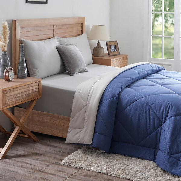 Hermosa Glister Pebble Brown/Beige Quilt