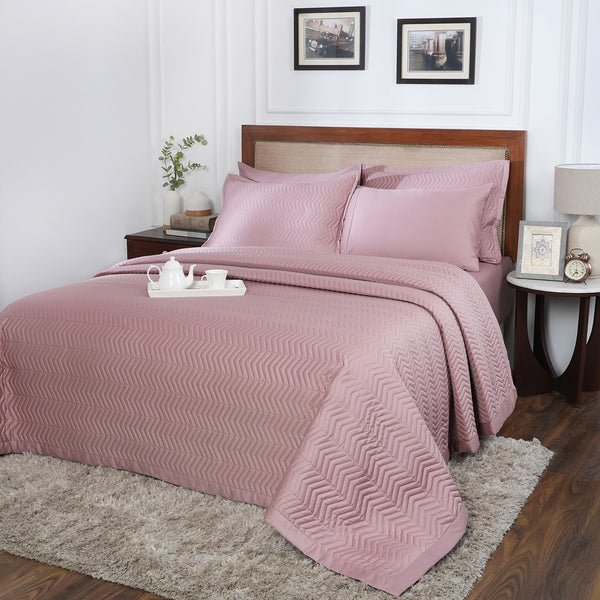 Colorart Penelope AC Quilt/Quilted Bed Cover/Comforter Sandshell