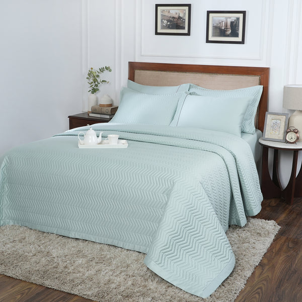 Colorart Penelope AC Quilt/Quilted Bed Cover/Comforter Sandshell