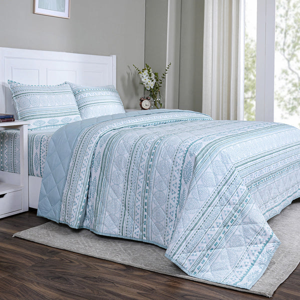 Hermosa Sensory Bloom Allegra Quilt Peach