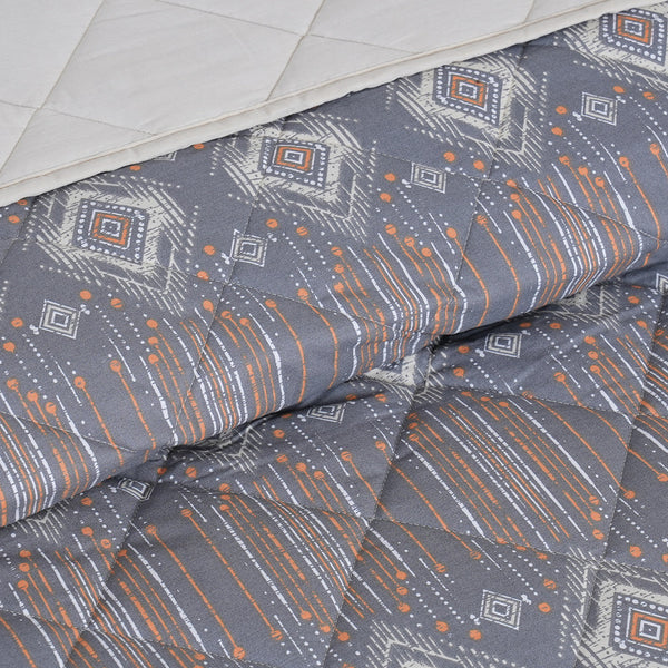 Hermosa Sensory Bloom Gareth Quilt Orange