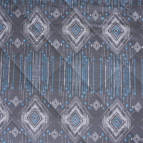 Hermosa Sensory Bloom Gareth Quilt Blue