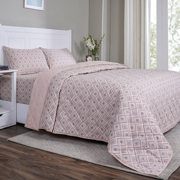 Hermosa Sensory Bloom Jude Quilt Blue