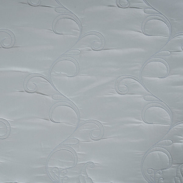 Classical Ornate Twirls & Swirls Quilt/Quilted Bed Cover Blue