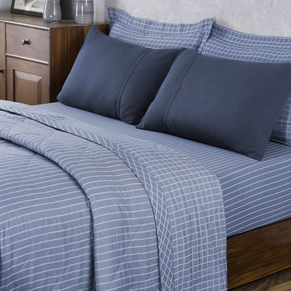 Adore 100% Cotton Filling Summer AC Green Quilt/Quilted Bed Cover Comforter
